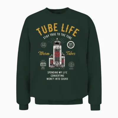 🔥 Tube Life ⚡️ Stay True to the Tube Unisex Sweatshirt - Forest