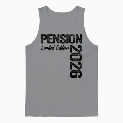 Pension 2026 Unisex Tank Top - Sport Grey