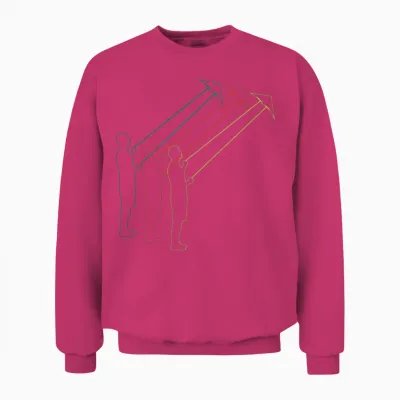 Kite Flying Fly a Kite Retro Gift Unisex Sweatshirt - Heliconia