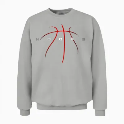 Basketball Clothing - Basketball T-Shirt Small Unisex Sweatshirt - Ash