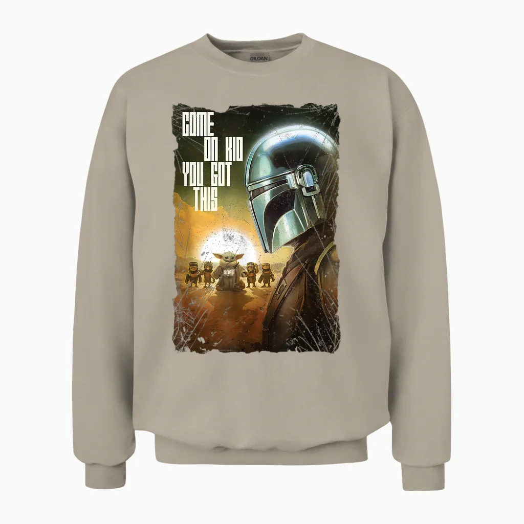 Star Wars: the Mandalorian and Grogu Movie You Got This Unisex Sweatshirt in Sand