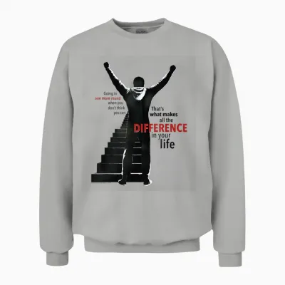 Rocky Makes the Difference Unisex Sweatshirt - Ash