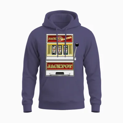 "jackpot", Du Bist Ein Spielmachat, Kein Annostiges Kostümt-T-Shirt!, Black Unisex Hoodie - Heather Sport Dark Navy