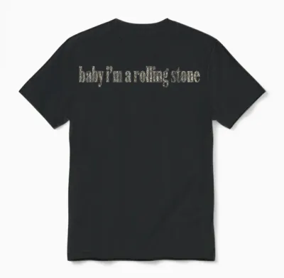 Official Mgk Baby I'm a Rolling Stone Unisex T-Shirt - Black