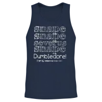 Snape Snape Severus Snape Dumnledore Son Unisex Tank Top - Navy – 2