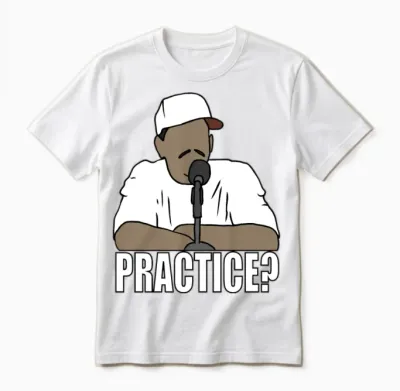 Allen Iverson Practice Unisex T-Shirt - White