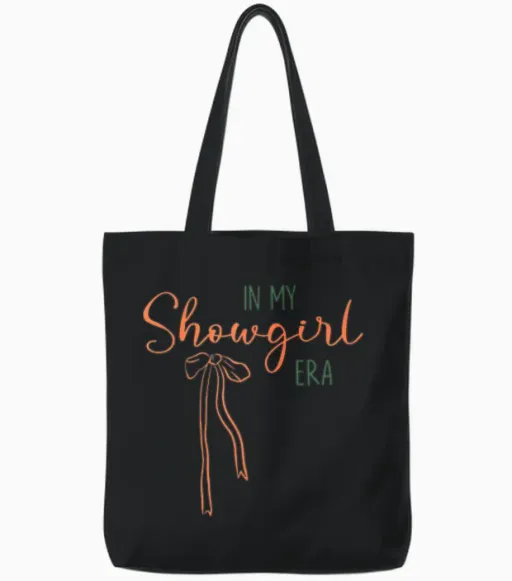 In My Show Girl Era Tote Bags - Black