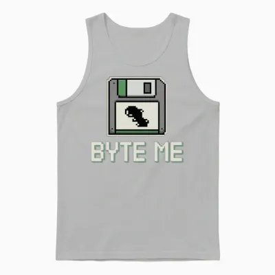 Retro Computing Fans Vintage Computers Old-School Unisex Tank Top - Ash