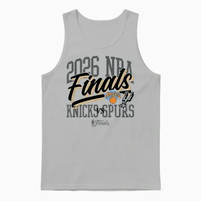 Nba 2026 Finals Knicks vs Spurs Final Flex Unisex Tank Top - Ash