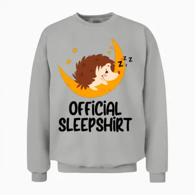 Funny Animal Shirt Funny Picture Unisex Sweatshirt - Ash