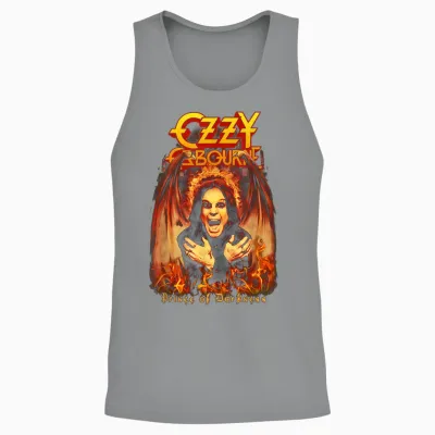 Ozzy Osbourne Demon Wings Unisex Tank Top - Sport Grey