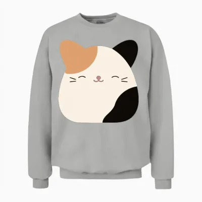 Cam the Cat Squishmallow Unisex Sweatshirt - Ash