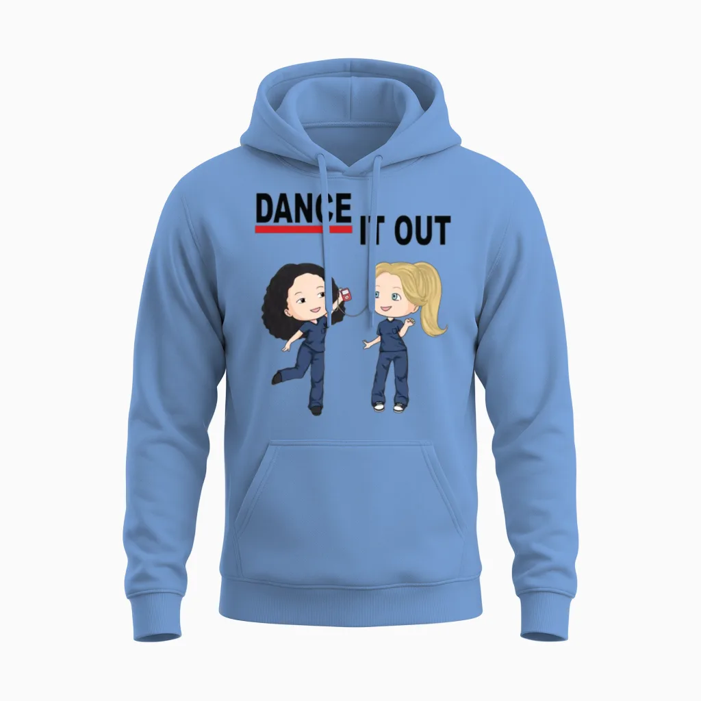 Greys Anatomy Merch Unisex Hoodie in Carolina Blue