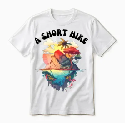 A Short Hike Unisex T-Shirt - White