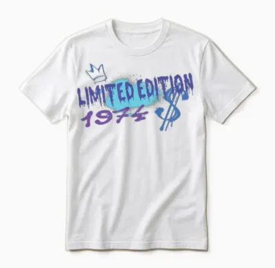 Limited Edition 1974 Birthday 1974 Born Unisex T-Shirt - White