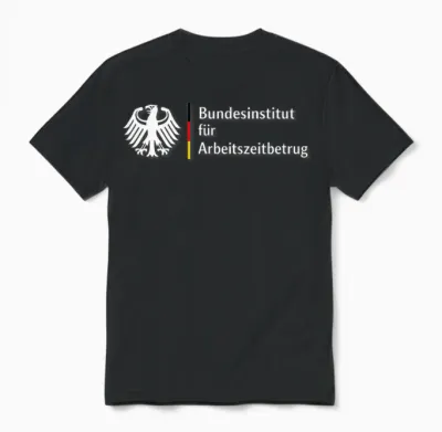 Bundesinstitut Für Arbeitszeitbetrug – Lustiges Büro Spruch Unisex T-Shirt - Black