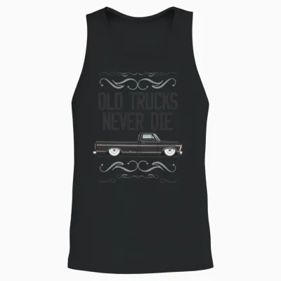Keep on Truckin Raven Black Unisex Tank Top - Black