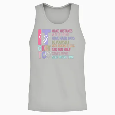 Mental Health Mental Health Mental Health Unisex Tank Top - Ash