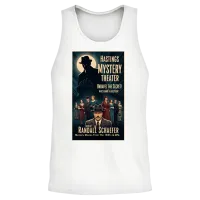 Hastings Mystery Theater - Movie Unisex Tank Top - White – 2