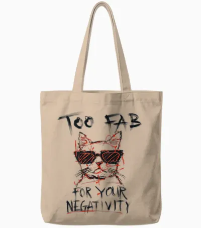 Hip Hop Vintage Hipster Y2k Edgy Urban Backprint Streetwear T-Shirt, White Tote Bags - Natural