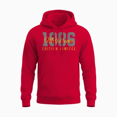 Birthday 40 Years Vintage 86 Gift Vintage 1986 Unisex Hoodie - Red