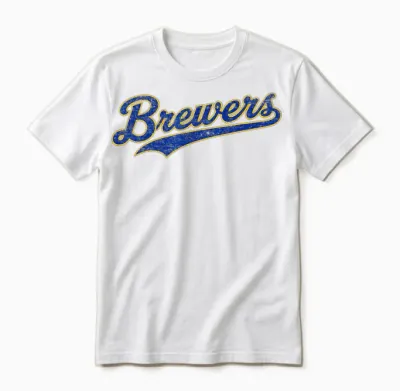 Vintage Brewers Retro Classic Gifts for Men Women Unisex T-Shirt - White