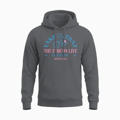 Take That the Circus Live Coventry Unisex Hoodie - Charcoal