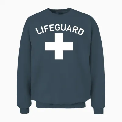 Emp Lifeguard Design Na Unisex Sweatshirt - Dark Heather