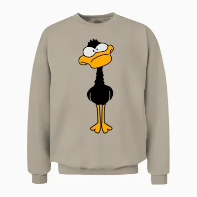 Funny Duck Unisex Sweatshirt - Sand
