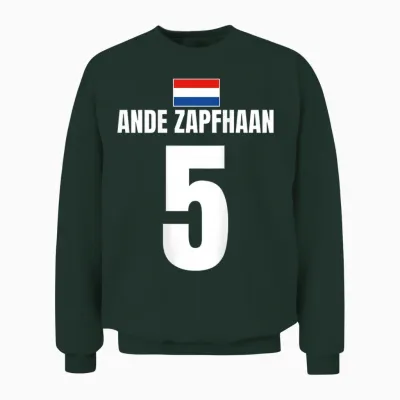 Partnerlook Holland Sauf Trikot Mallorca Vatertag Mannschaft Unisex Sweatshirt - Forest