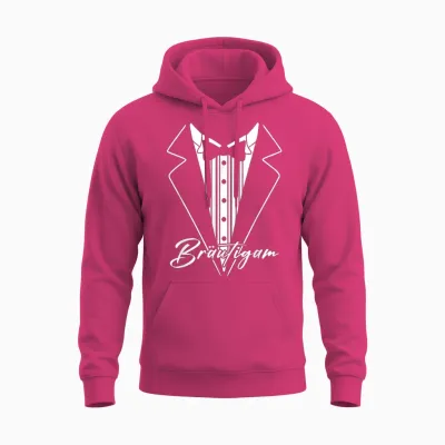 Groom Jga Stag Night T-Shirt, Black Unisex Hoodie - Heliconia