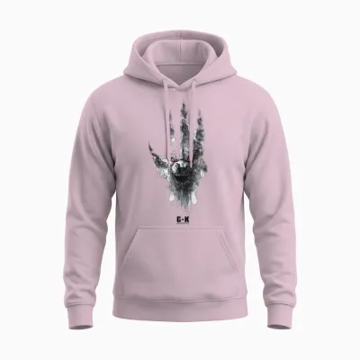 Monsterverse Godzilla X Kong: the New Empire Godzilla Unite Unisex Hoodie - Light Pink