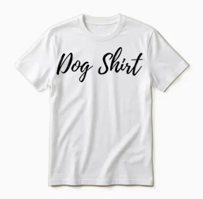 Dog Unisex T-Shirt - White