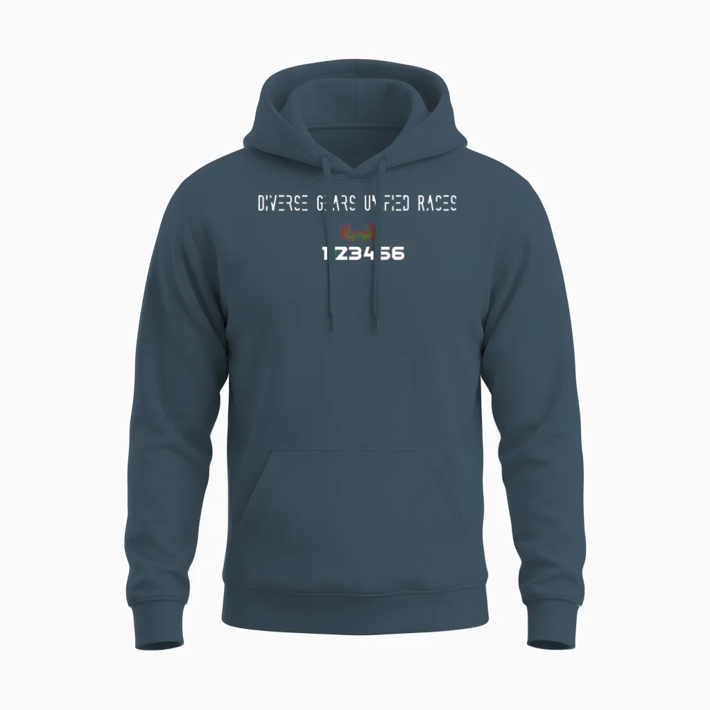 1n23456 Unisex Hoodie in Dark Heather