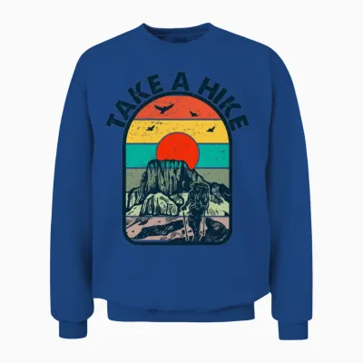 Take a Hike Unisex Sweatshirt - Royal