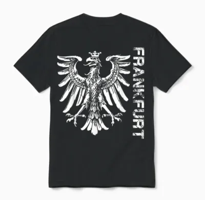 Frankfurt Fan Shirt Für Damen Herren Und Kinder. Fanblock Unisex T-Shirt - Black
