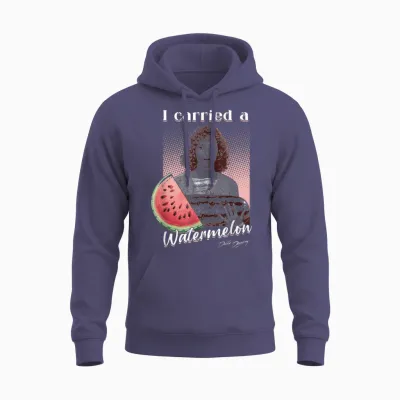 Dirty Dancing I Carried a Watermelon Photo Vintage Movie Unisex Hoodie - Heather Sport Dark Navy