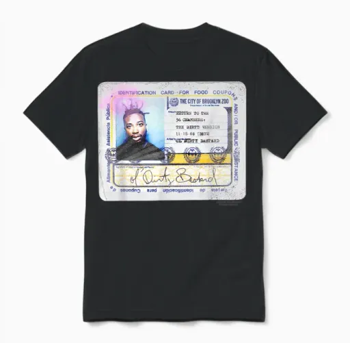 Odb Ol Dirty Ba-Id Return 36 Chambers Brooklyn Zoo Raw Unisex T-Shirt in Black