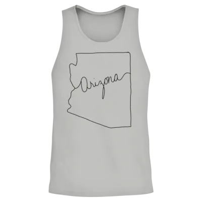 Arizona Unisex Tank Top - Ash