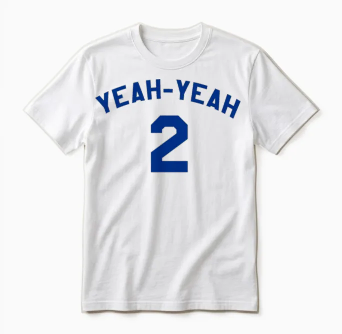 The Sandlot - Yeah-Yeah Jersey Unisex T-Shirt in White
