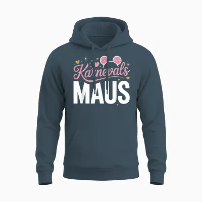 Carnival Mouse Carnival Cologne for Cologne Alaaf Carnival Mouse Unisex Hoodie - Dark Heather