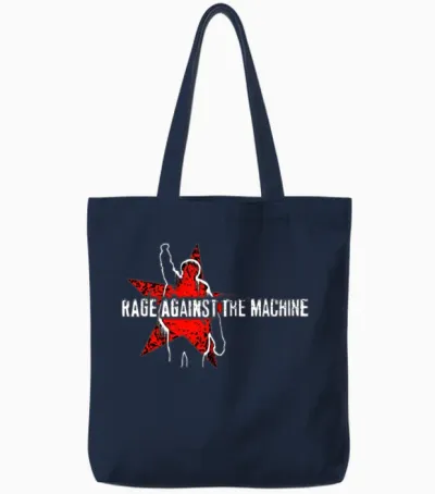 Rage, Against, The, Machine, Tote Bags - Navy