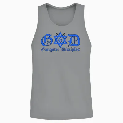 Gangster Disciples Gd 6 Unisex Tank Top - Sport Grey