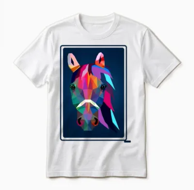 Horse Unisex T-Shirt - White