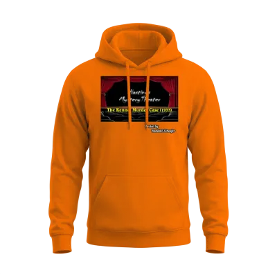 The Kennel Murder Case (1933) Movie Unisex Hoodie - Safety Orange