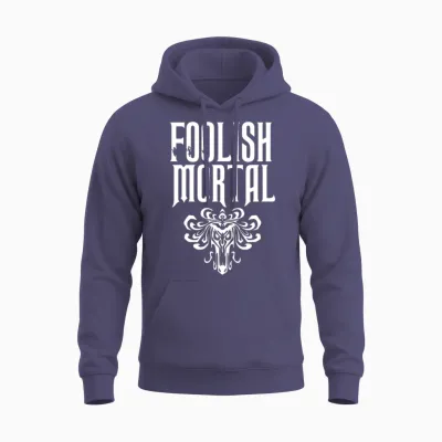 Foolish Mortal Unisex Hoodie - Heather Sport Dark Navy