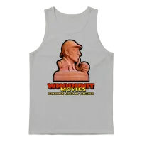 Whodunit Movies- Hastings Mystery Theater Unisex Tank Top - Ash – 1