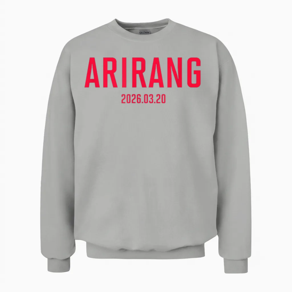 Arirang Unisex Sweatshirt in Ash