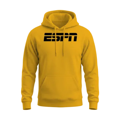 Espn Black Logo V1 Unisex Hoodie - Gold