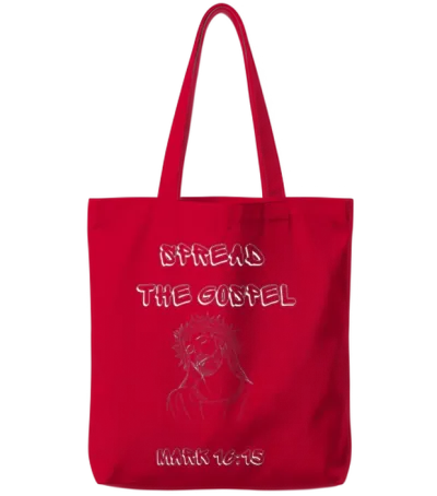Spread the Gospel Tote Bags - Red
